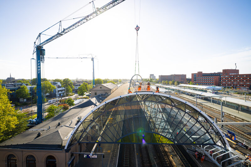 Vervangen lichtstraten stationskap Zwolle