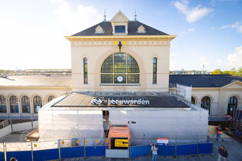 Renovatie stationsgebouw Leeuwarden