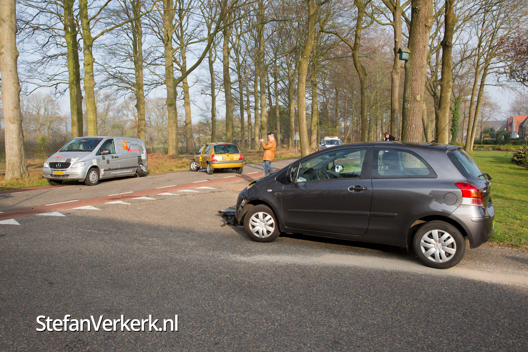 Ongeval MhenewegZuid Oude Dijk Oldebroek Foto's Stefan Verkerk