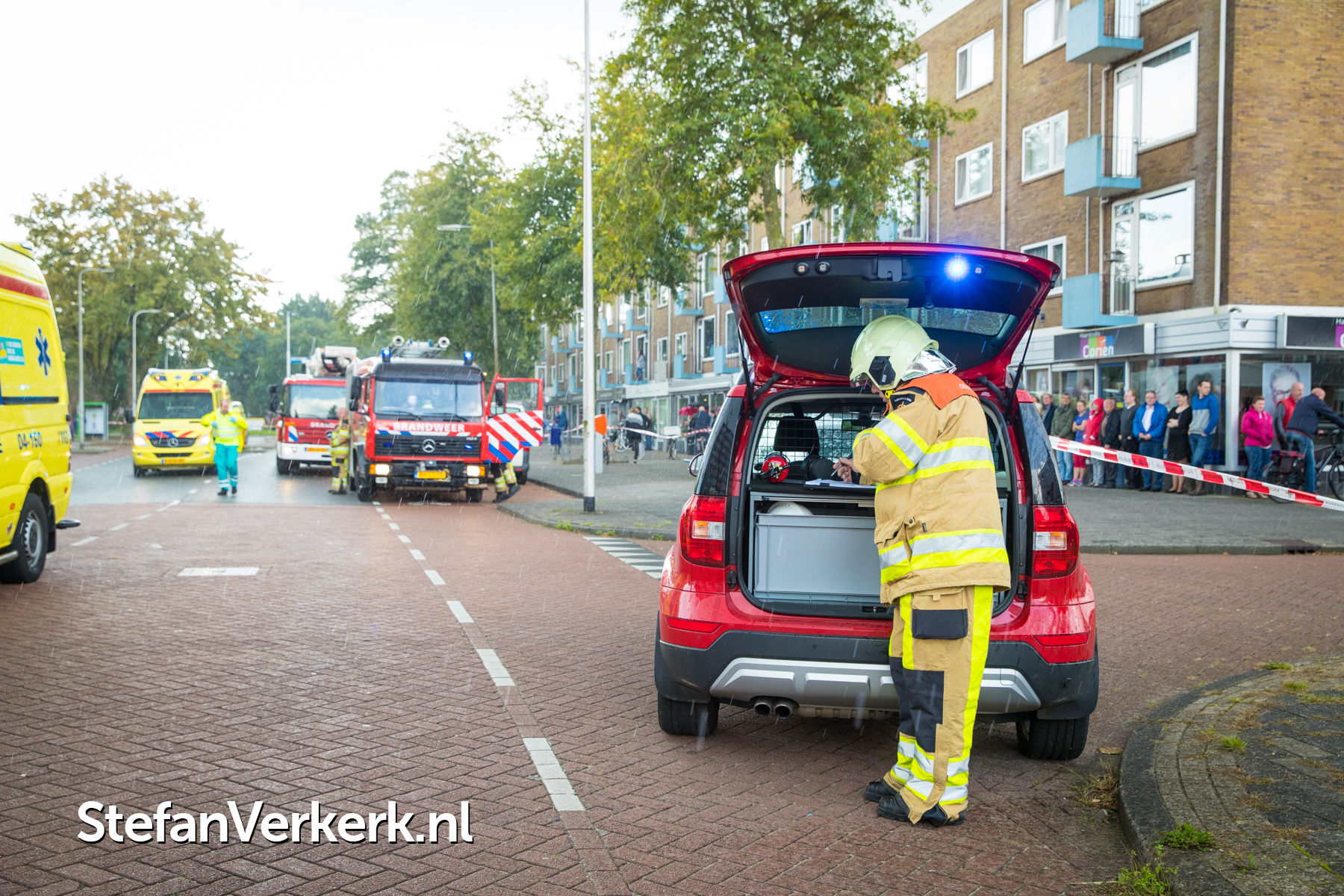 GRIP 2 Zeer grote brand Arcadia Hogekampsweg Zwolle