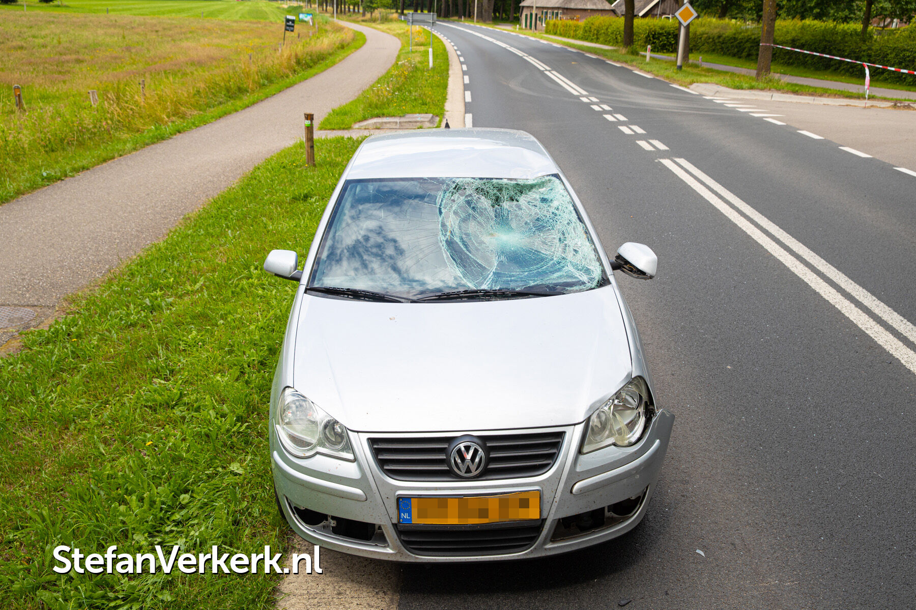 Nieuws (02-07): Fietser zwaargewond bij ongeval N309 Eperweg 't Harde.